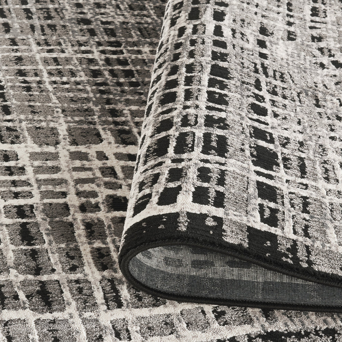 Mayfair Metallic Design Rug - Mesh