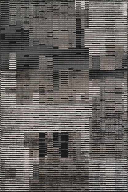 Mayfair Metallic Design Rug - Matrix