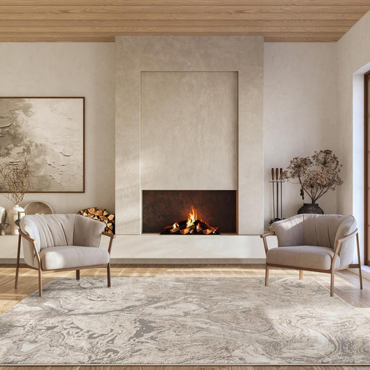 Elysium Metallic Rug - Astral