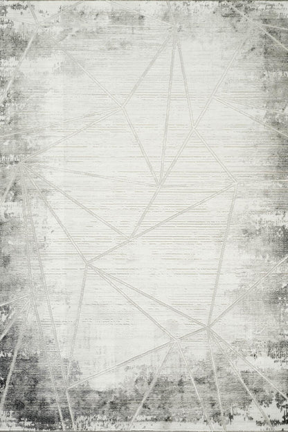 Novu Metallic Abstract Rug - Mirage