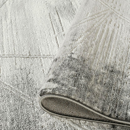 Novu Metallic Abstract Rug - Mirage