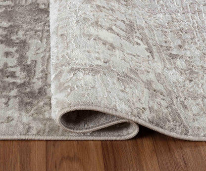 Serenity Metallic Abstract Rug - Lines