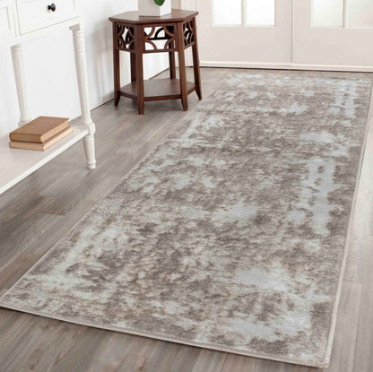 Serenity Metallic Abstract Rug - Acrylic