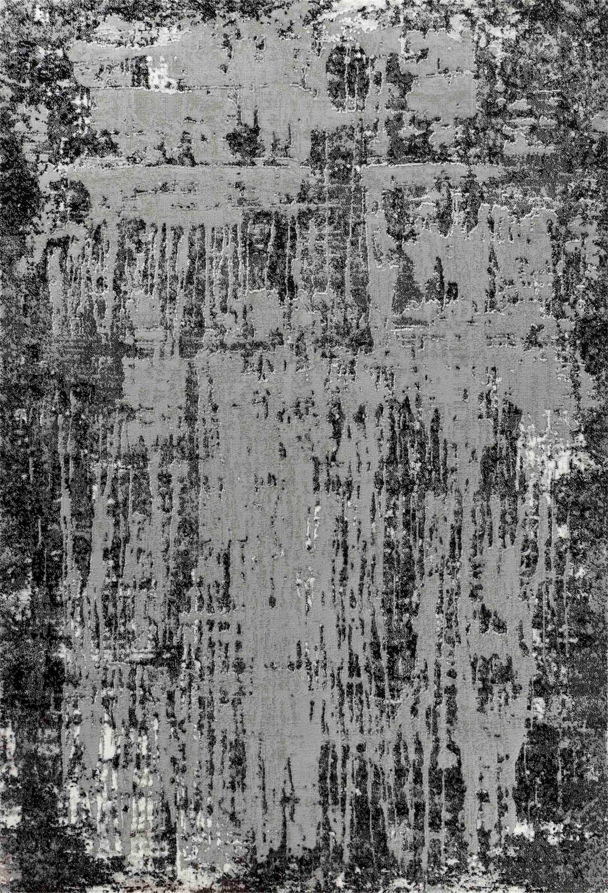 Serenity Metallic Abstract Rug - Abrasion