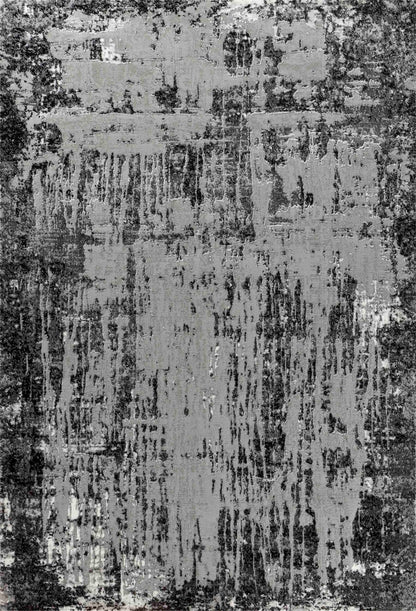 Serenity Metallic Abstract Rug - Abrasion
