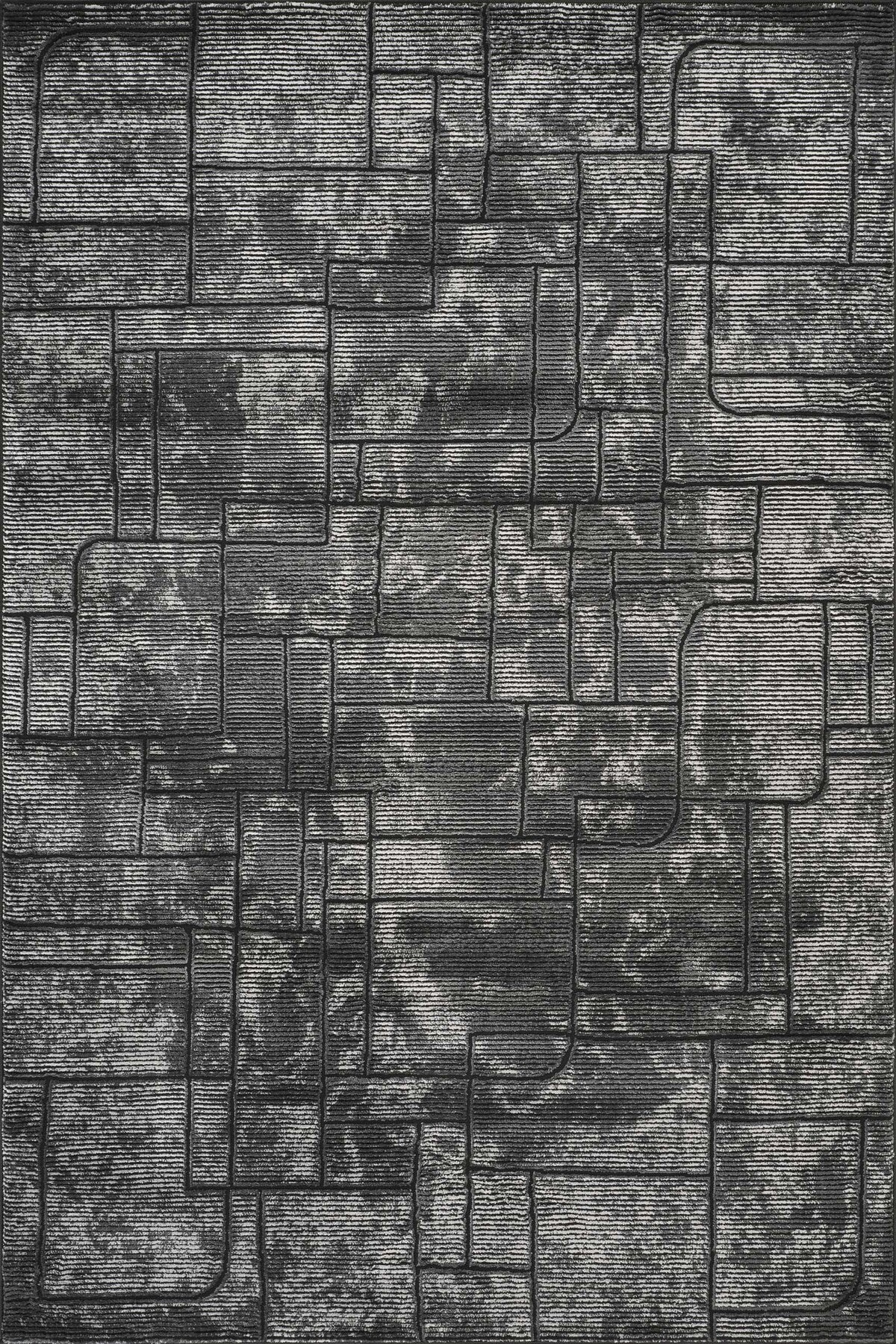 Belgravia Metallic Rug - Cobble