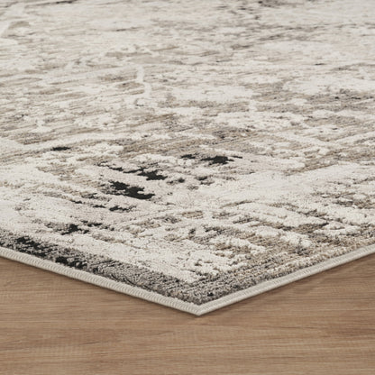 Mayfair Metallic Design Rug - Flora