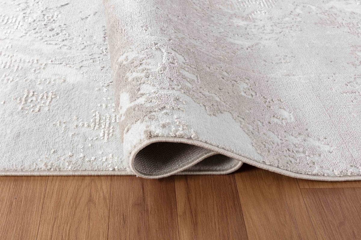 Serenity Metallic Abstract Rug - Sprayed