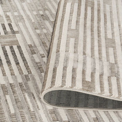 Mayfair Metallic Design Rug - Matrix