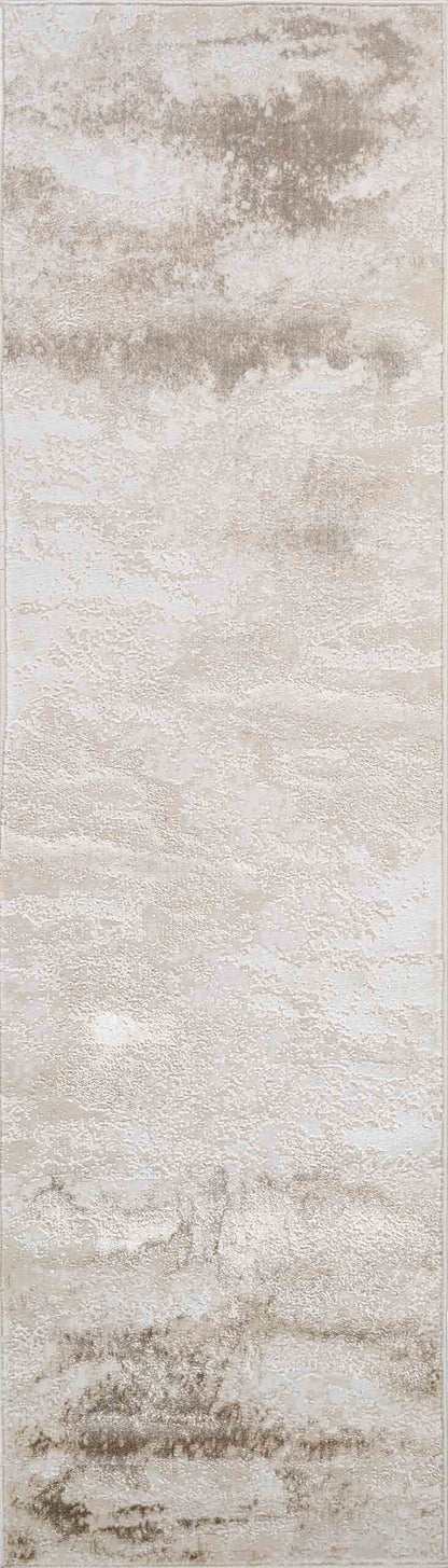 Emperor Metallic Abstract Rug - Onyx
