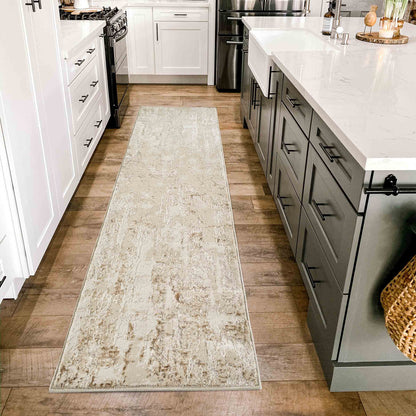 Emperor Metallic Abstract Rug - Styra