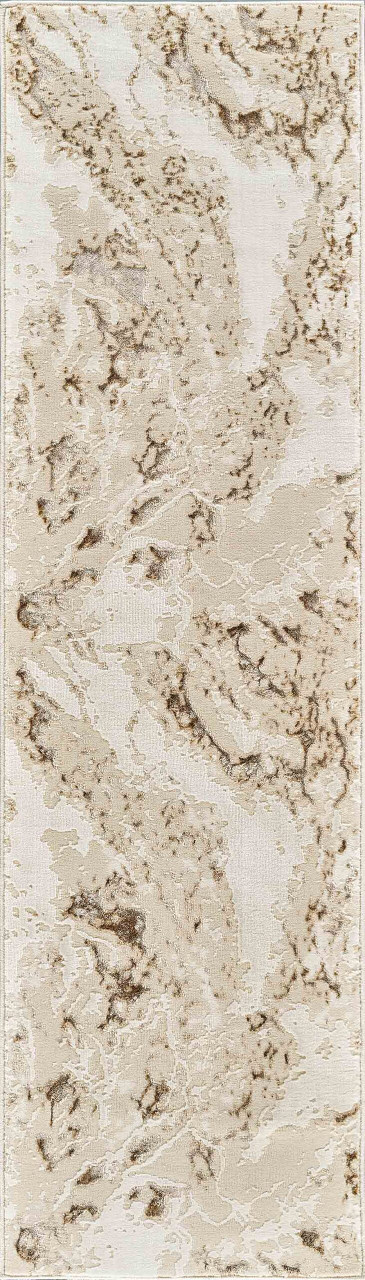 Emperor Metallic Abstract Rug - Picasso