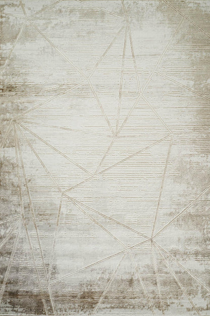 Novu Metallic Abstract Rug - Mirage
