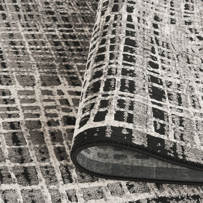 Mayfair Metallic Design Rug - Mesh