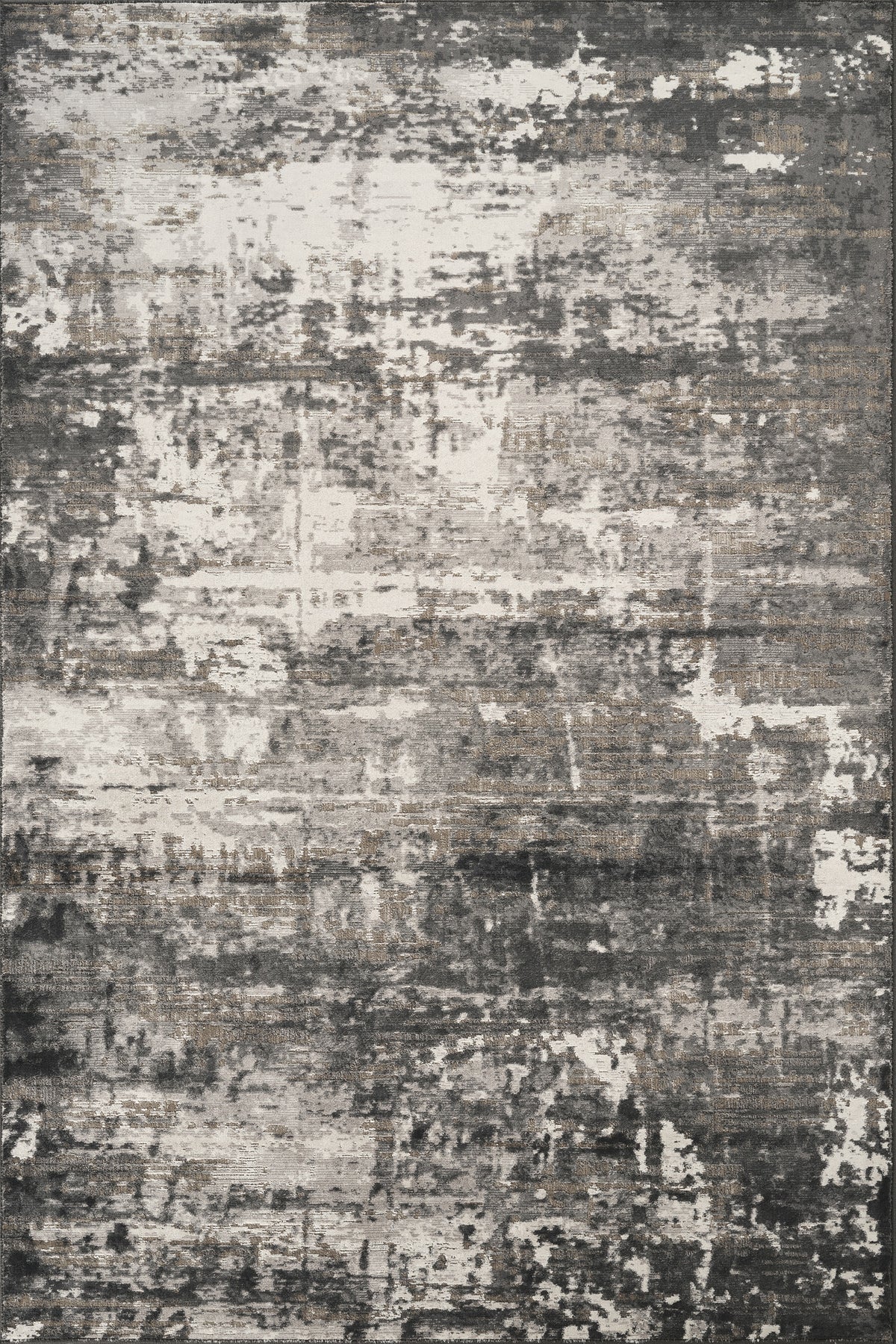 Mayfair Metallic Design Rug - Abyss