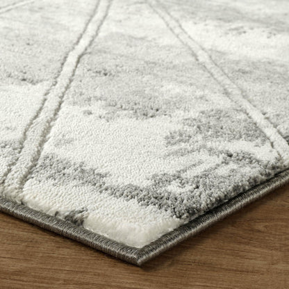 Novu Metallic Abstract Rug - Mirage