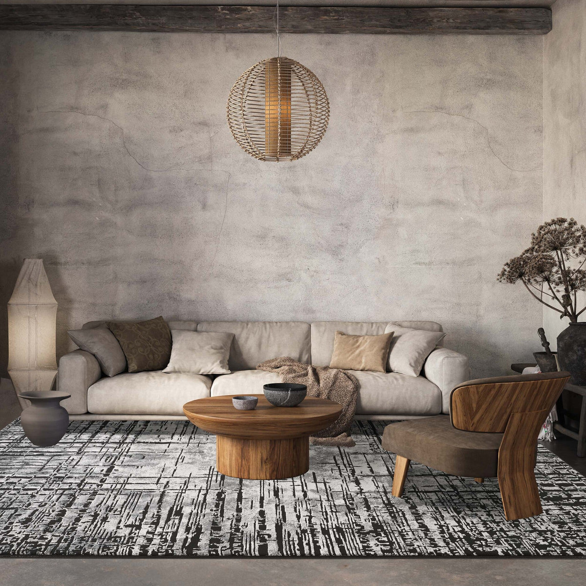 Belgravia Metallic Rug - Nexus