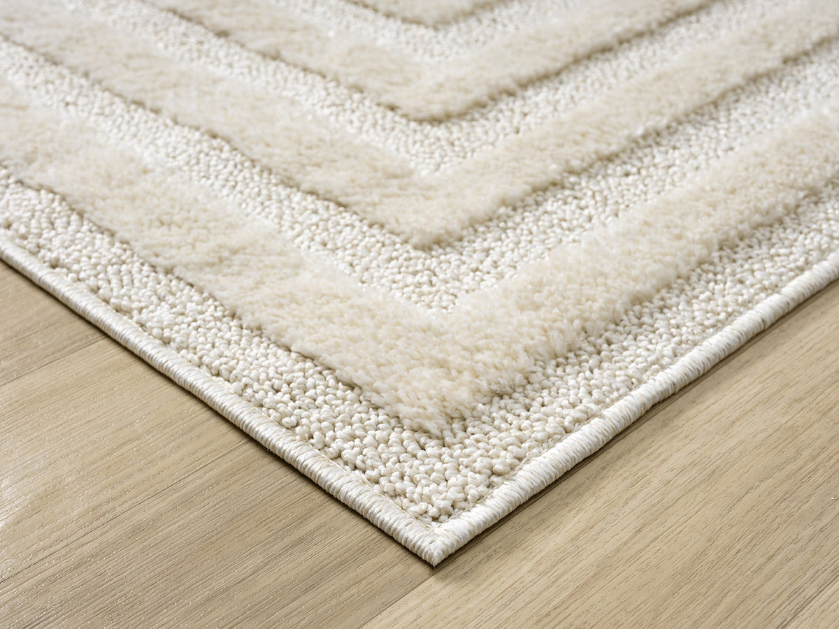 Isabella Textured Rug - Border