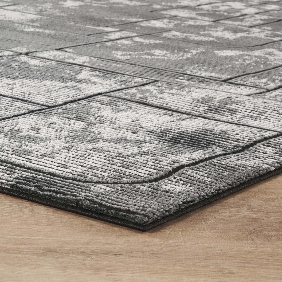 Belgravia Metallic Rug - Cobble