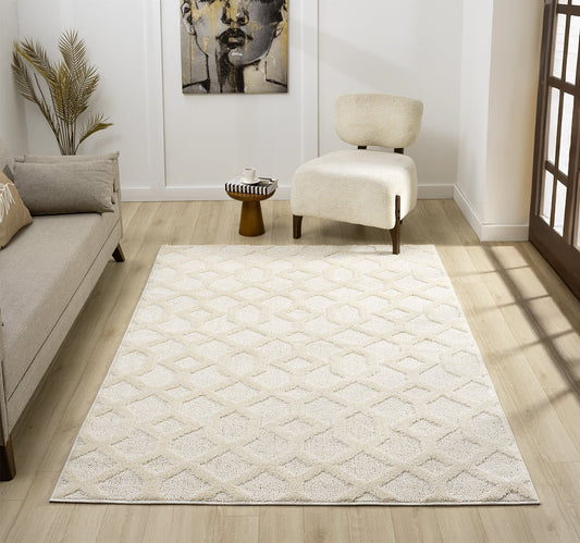 Isabella Textured Rug - Vine