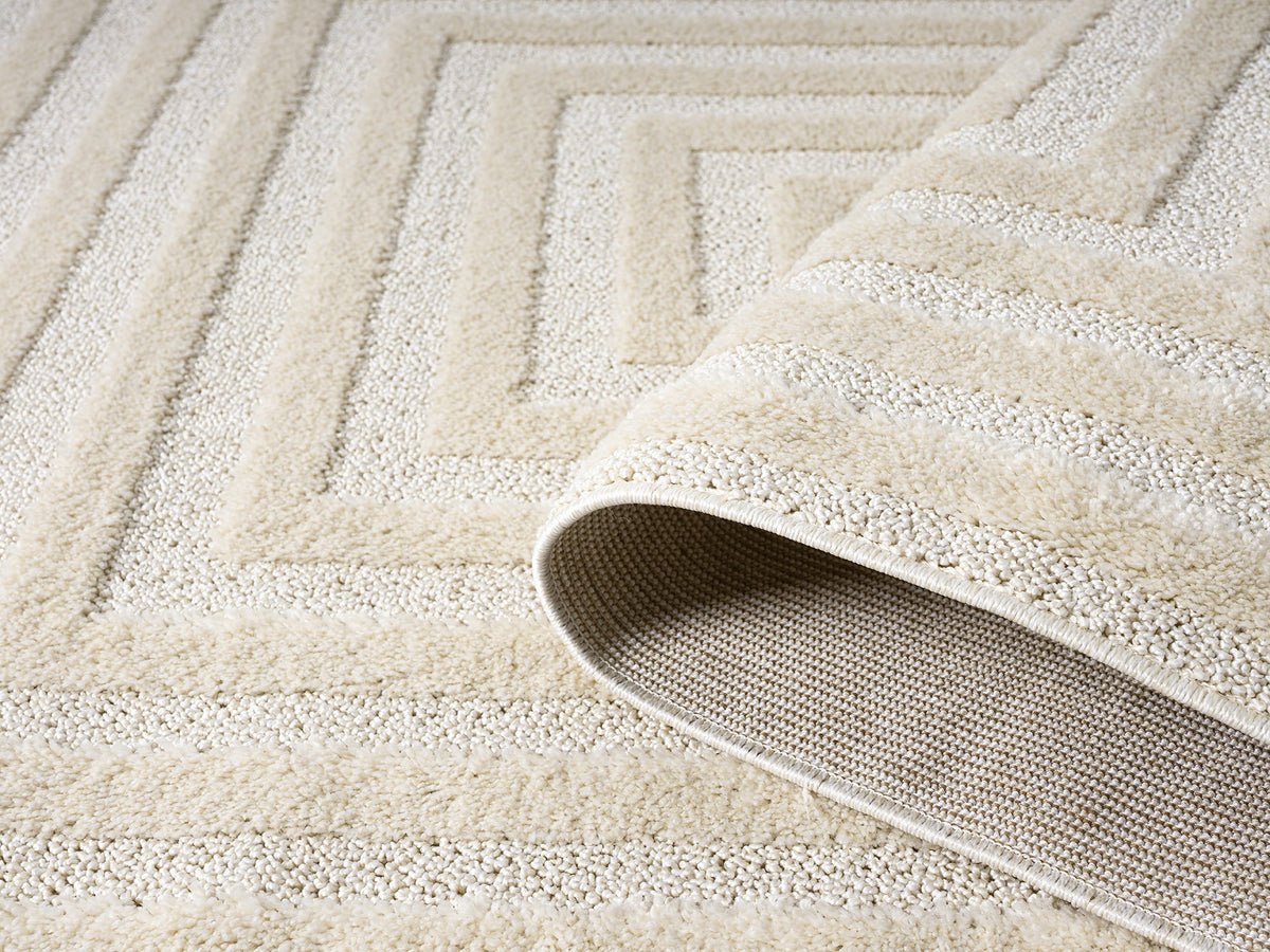 Isabella Textured Rug - Border
