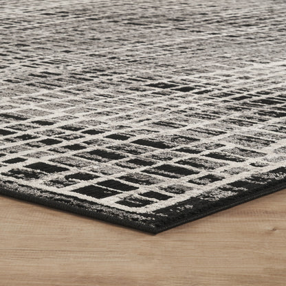 Mayfair Metallic Design Rug - Mesh