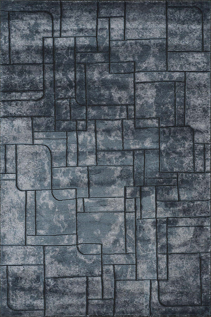 Belgravia Metallic Rug - Cobble