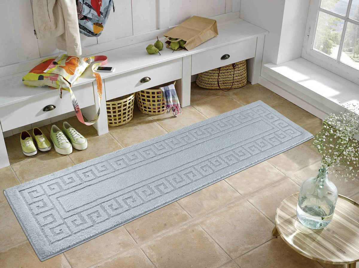 Ivy Minimalist Non-Slip Mat - Greek Key