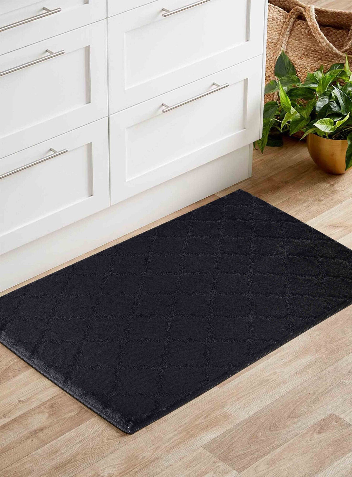 Ivy Minimalist Non-Slip Mat - Trellis