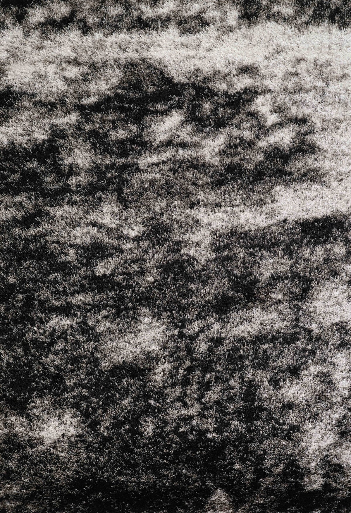 California Hand-Carved Shaggy Rug - Two Tone