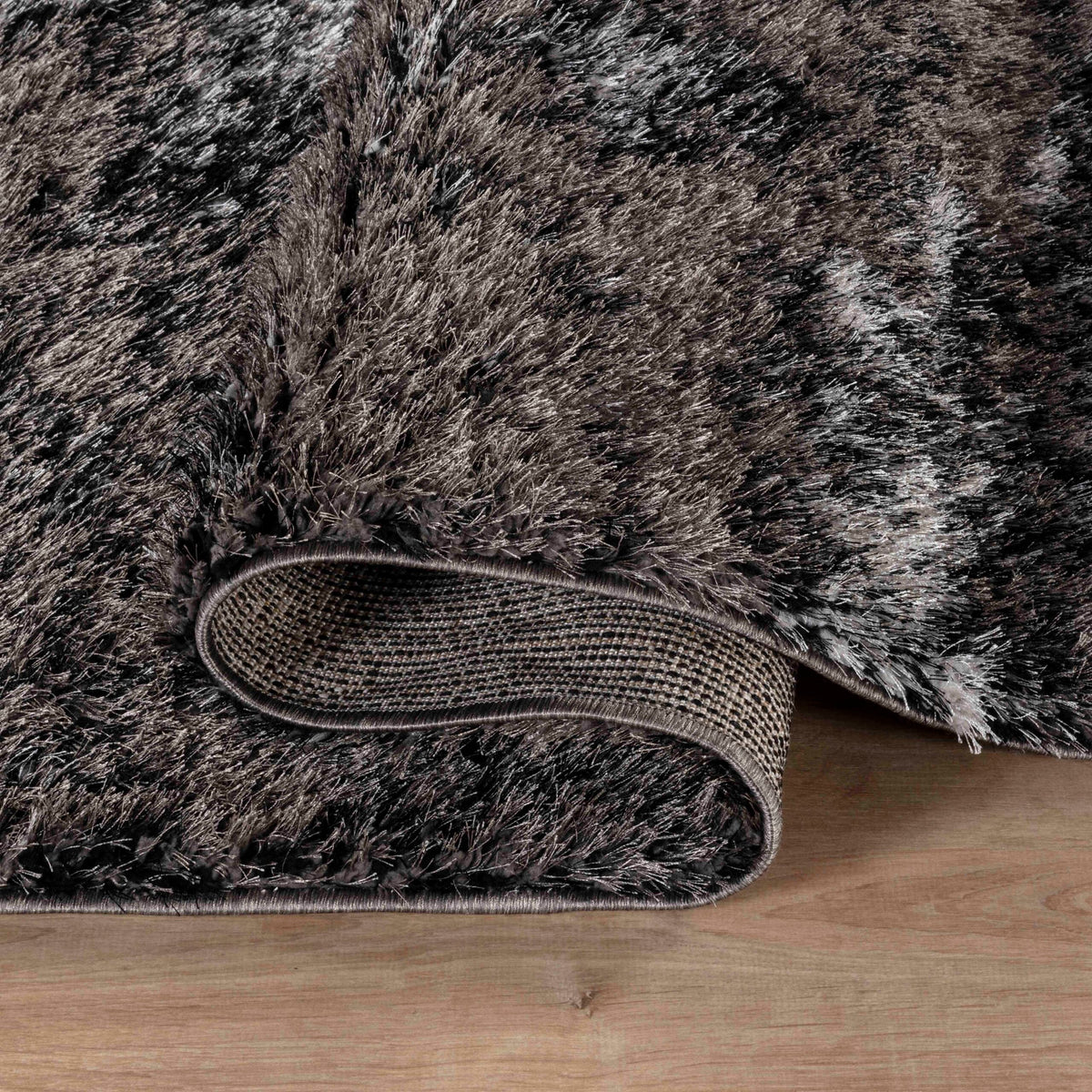 California Hand-Carved Shaggy Rug - Two Tone