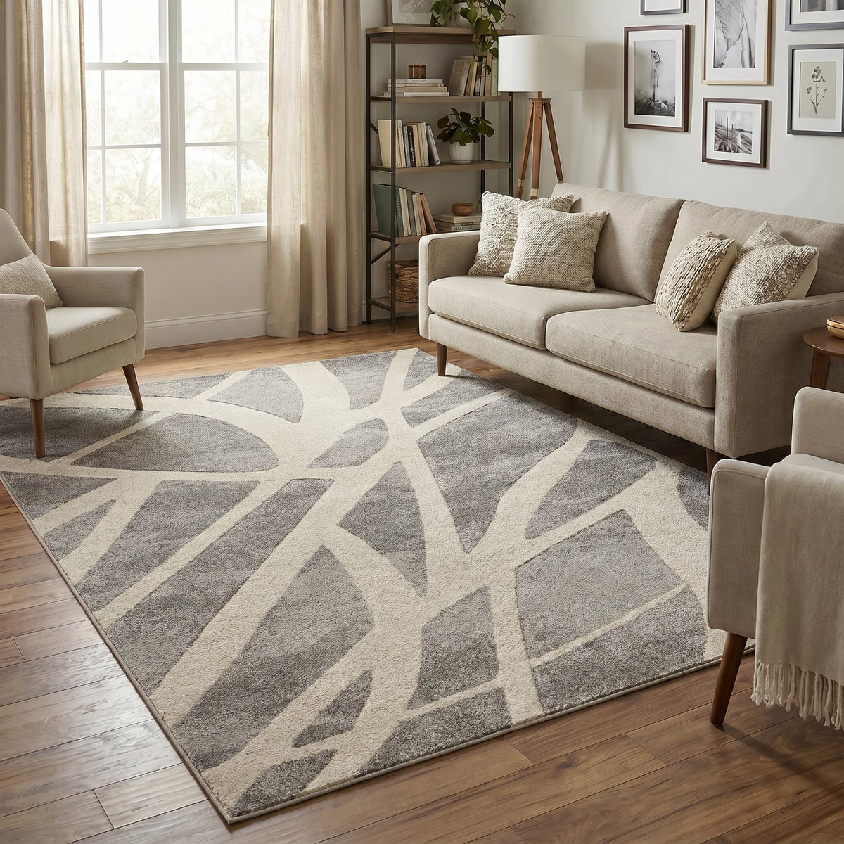 Santiago Carved Abstract Rug - Dynamic