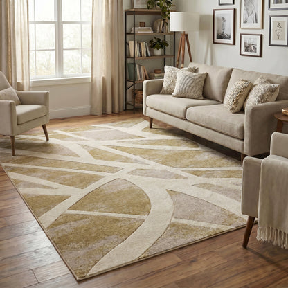 Santiago Carved Abstract Rug - Dynamic