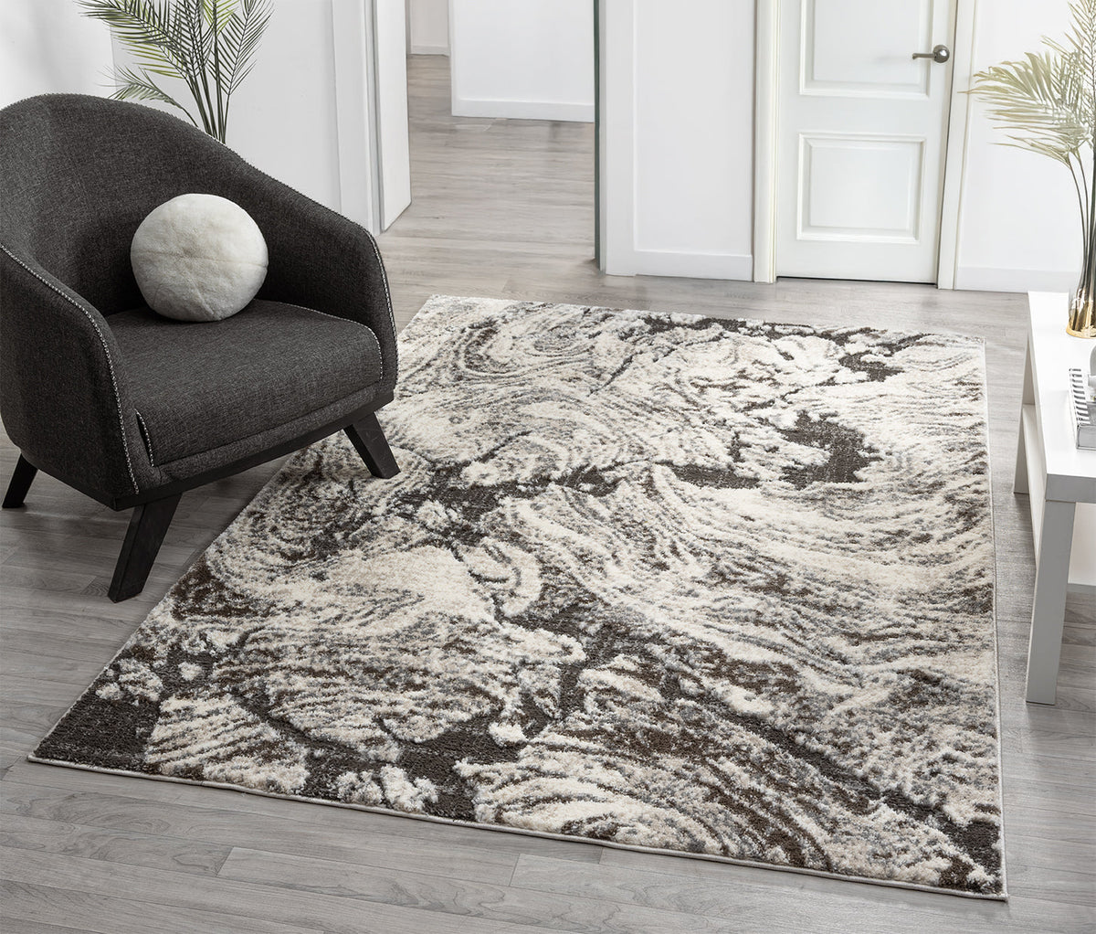 Eleanor Embossed Abstract Rug - Astro