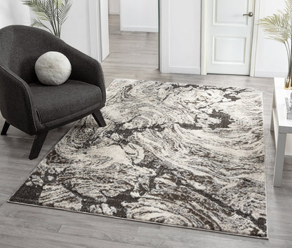 Eleanor Embossed Abstract Rug - Astro