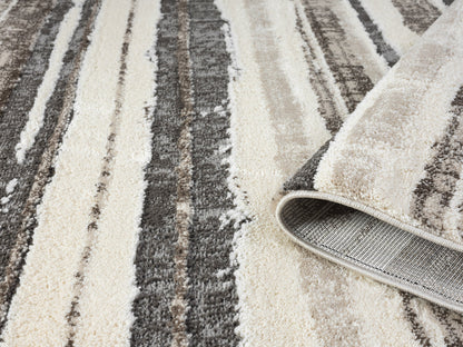 Eleanor Embossed Abstract Rug - Linear