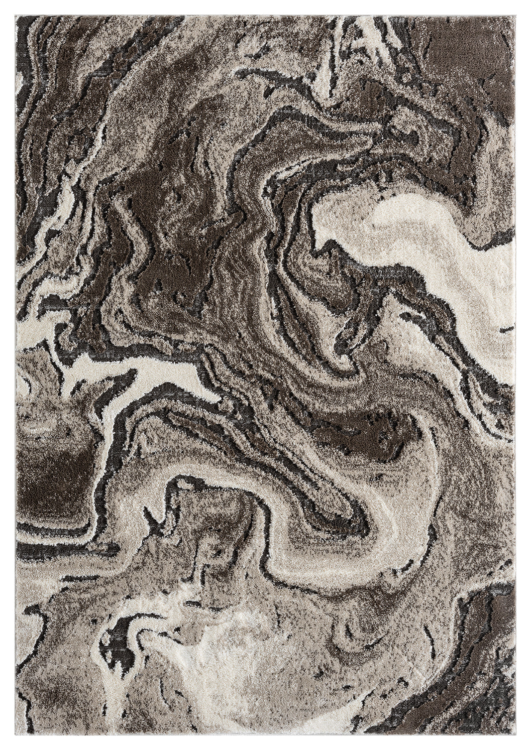 Eleanor Embossed Abstract Rug - Marble