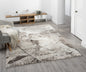 Eleanor Embossed Abstract Rug - Slate