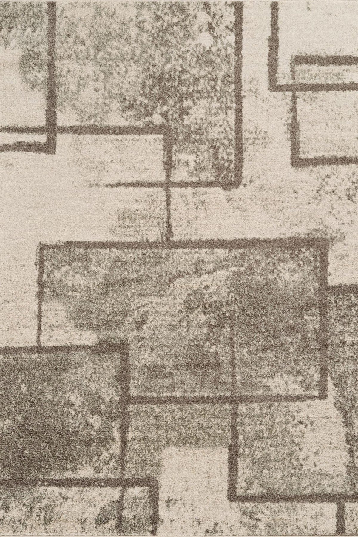 Rhodes Neutral Geometric Rug - Enigma