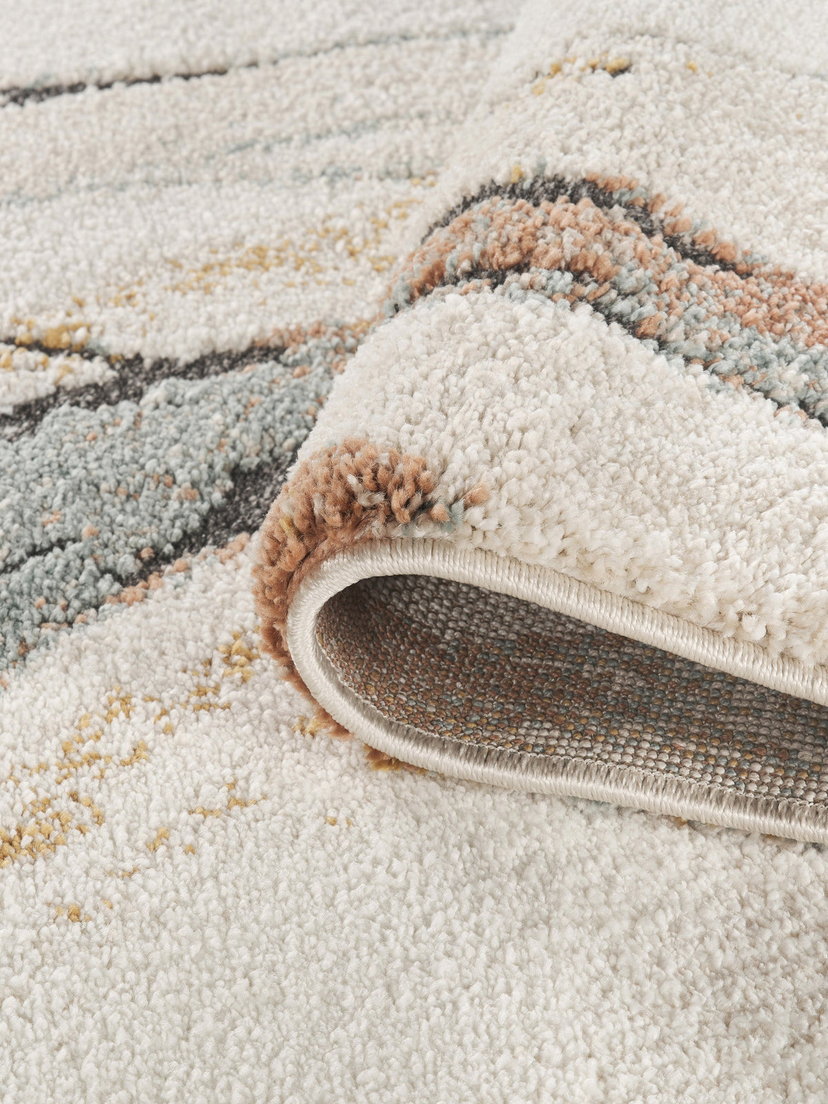 Essence Textured Abstract Rug - Aura