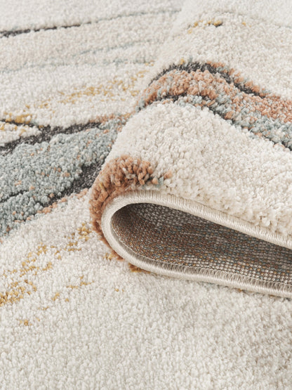 Essence Textured Abstract Rug - Aura