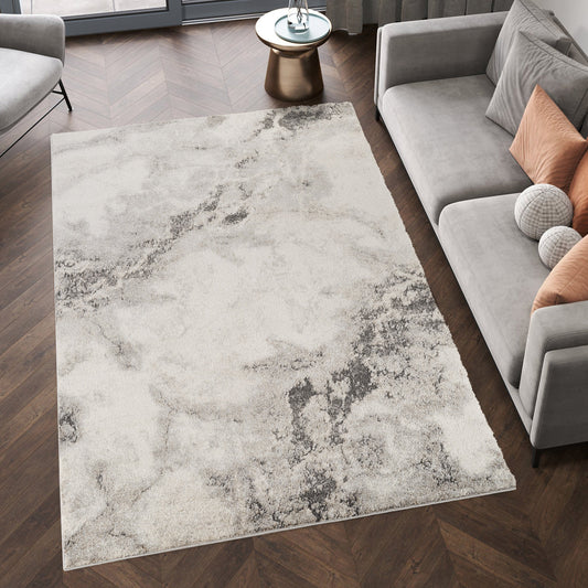 Essence Textured Abstract Rug - Nimbus