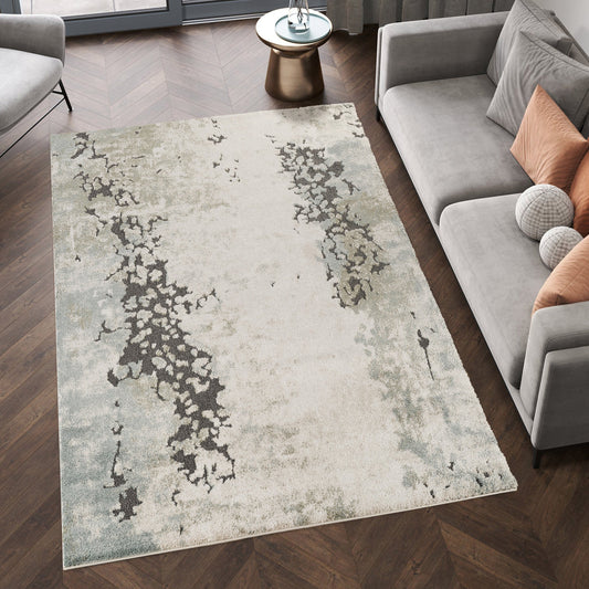 Essence Textured Abstract Rug - River