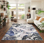 Emperor Metallic Abstract Rug - Solarius