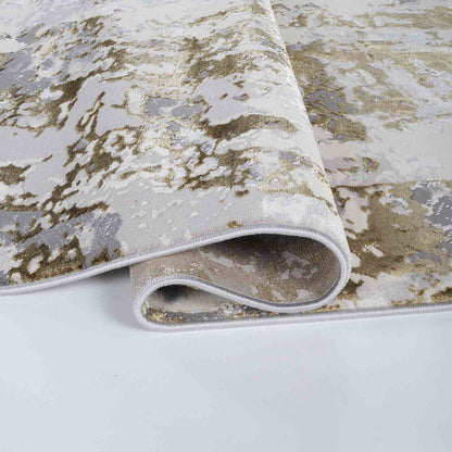 Emperor Metallic Abstract Rug - Styra