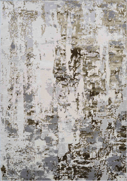 Emperor Metallic Abstract Rug - Styra