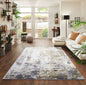 Emperor Metallic Abstract Rug - Styra