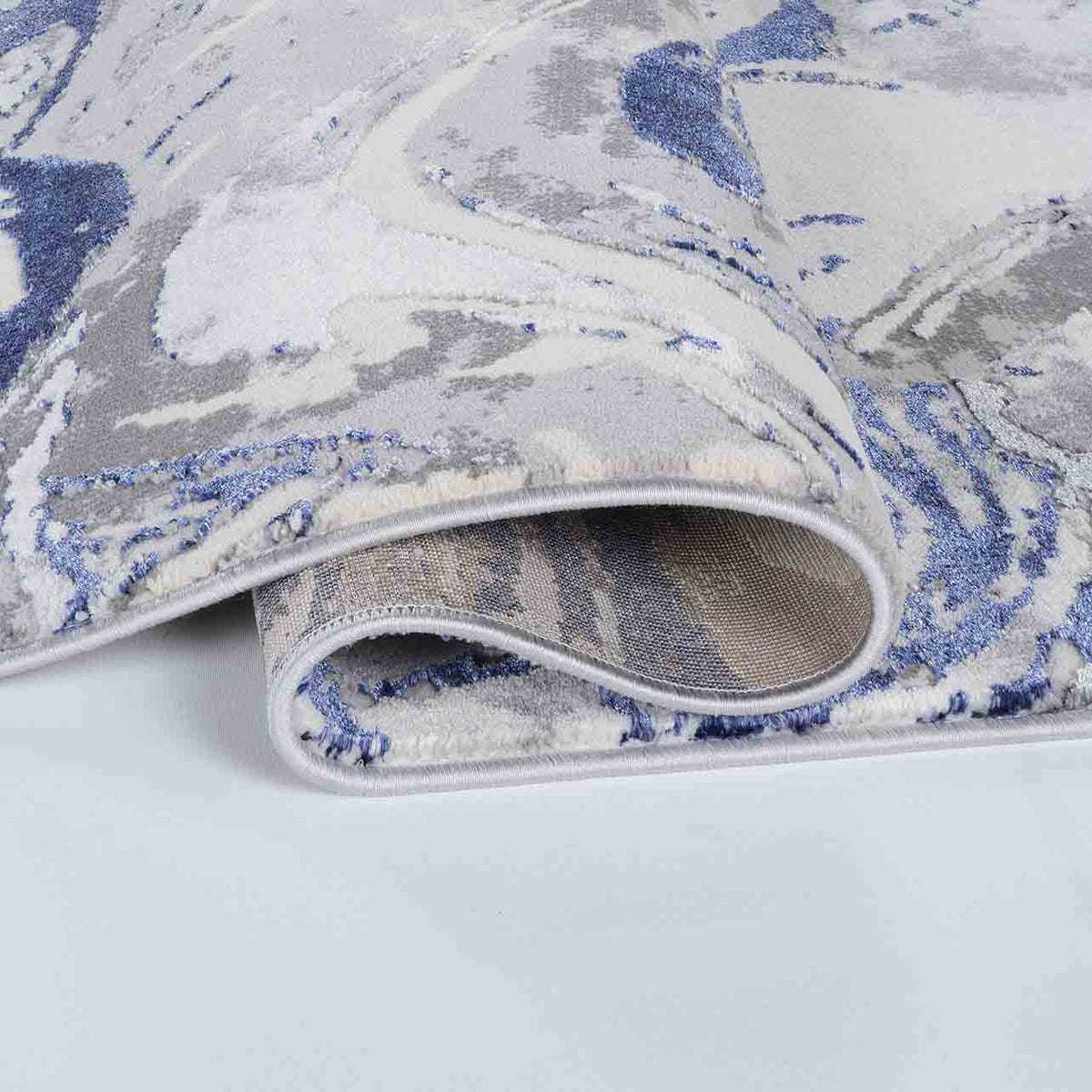 Emperor Metallic Abstract Rug - Styra