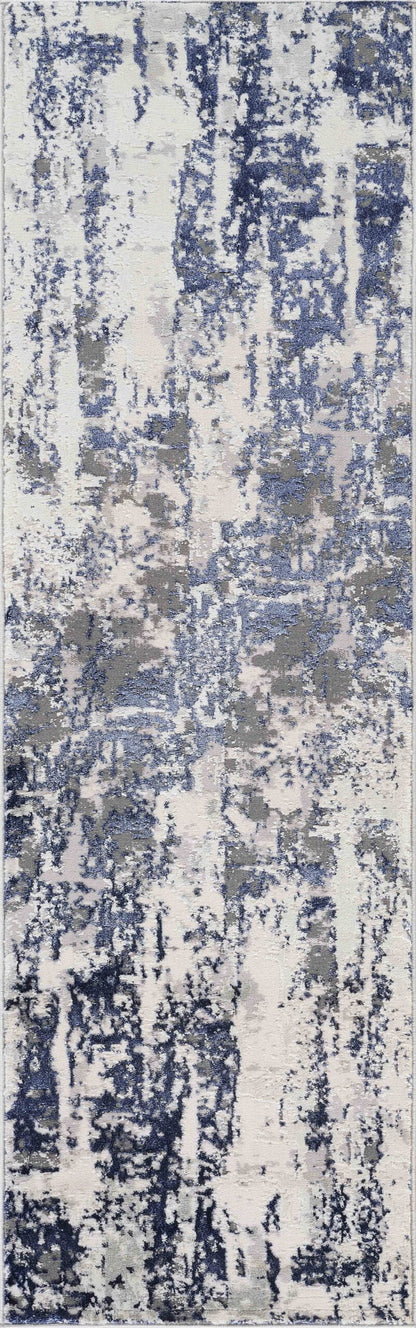 Emperor Metallic Abstract Rug - Styra
