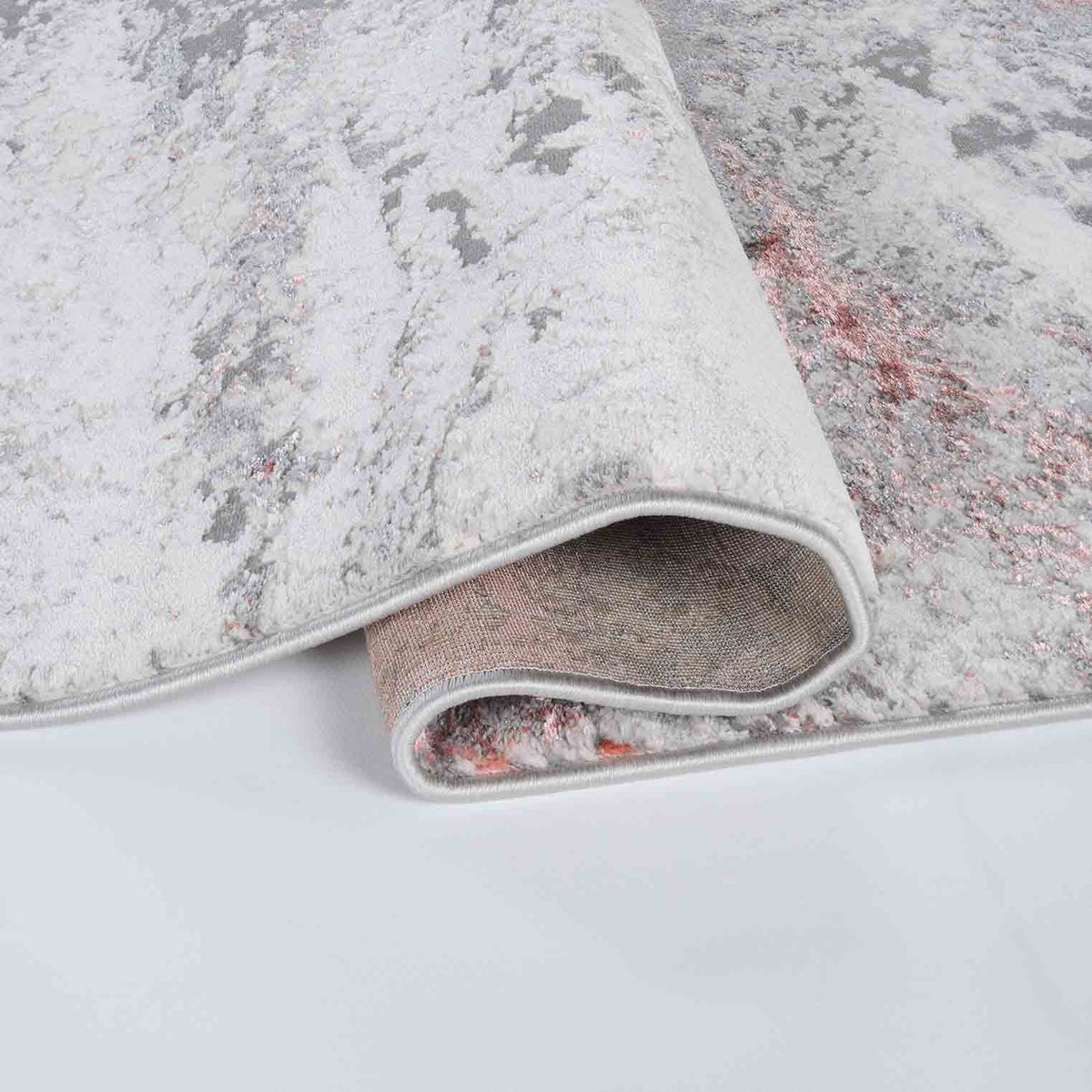 Emperor Metallic Abstract Rug - Picasso